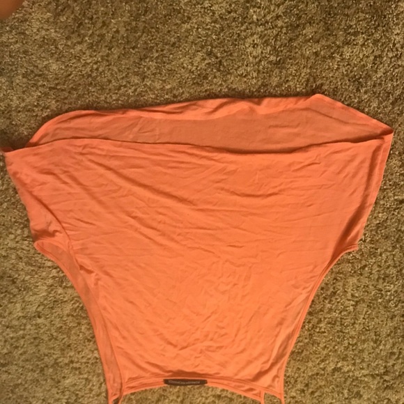 Salmon low cut tank top - Picture 4 of 4